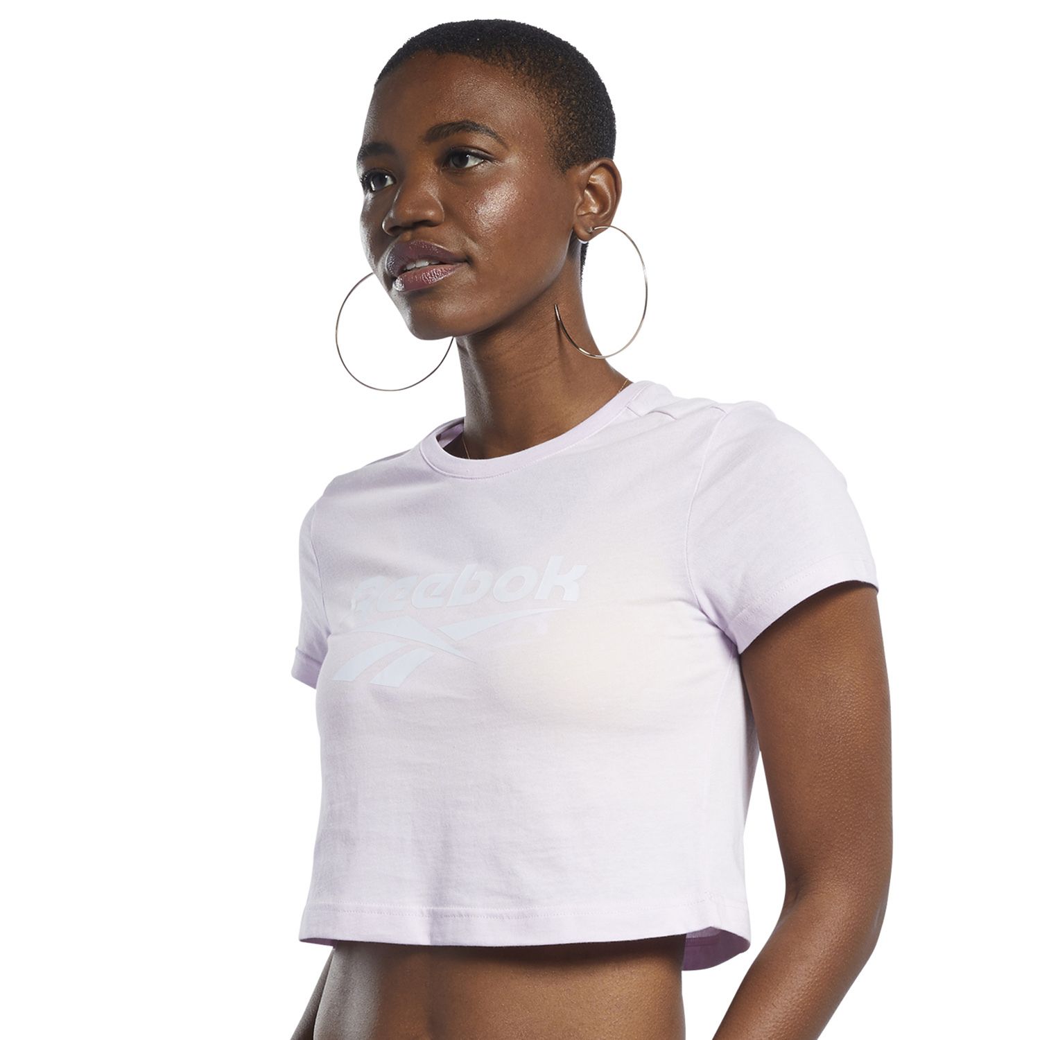 reebok crop tee