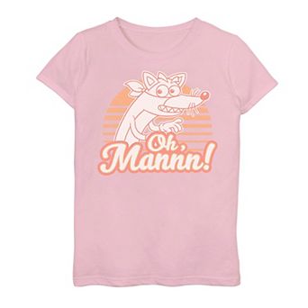Girls 7-16 Dora The Explorer Swiper Oh Man Tee