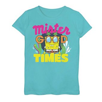 Girls 7-16 SpongeBob SquarePants Mister Good Times Tee