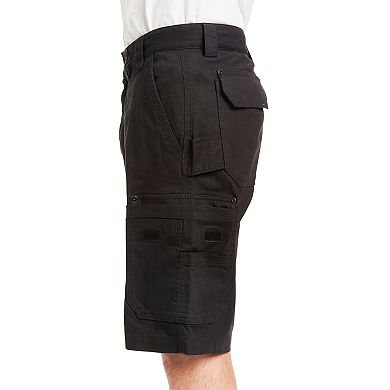 Men's Smith's Workwear 11-inch Relaxed-Fit Stretch Duck Canvas Cargo Shorts
