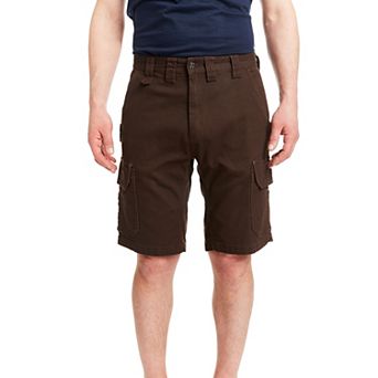 Men's Smith's Workwear 11-inch Relaxed-Fit Stretch Duck Canvas Cargo Shorts