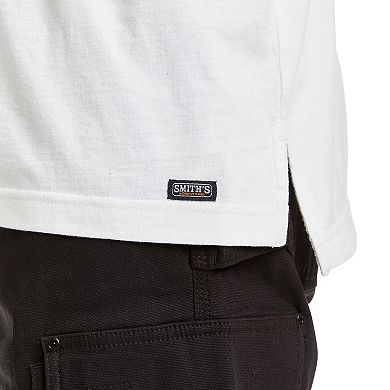 Men's Smith's Workwear Extended-Tail Cotton Crewneck Tee