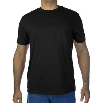 Men's Smith's Workwear Extended-Tail Cotton Crewneck Tee