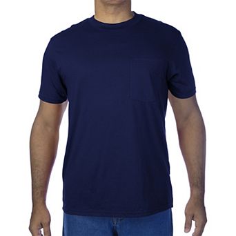 Men's Smith's Workwear Extended-Tail Cotton Crewneck Tee