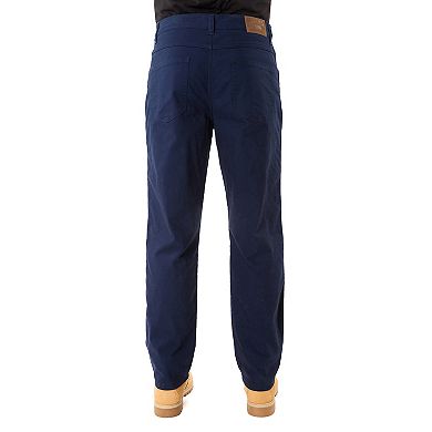 Men's Smith's Workwear Stretch Fleece-Lined Canvas 5-Pocket Pants