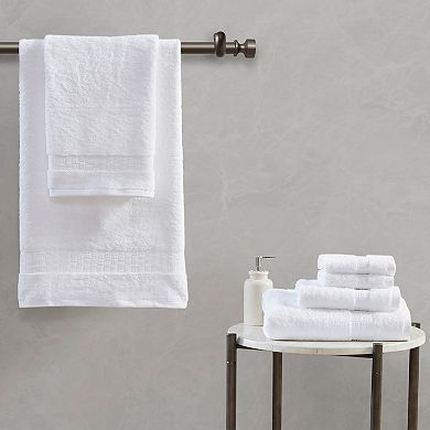 Madison Park Signature Egyptian Cotton 6-piece Bath Towel Set