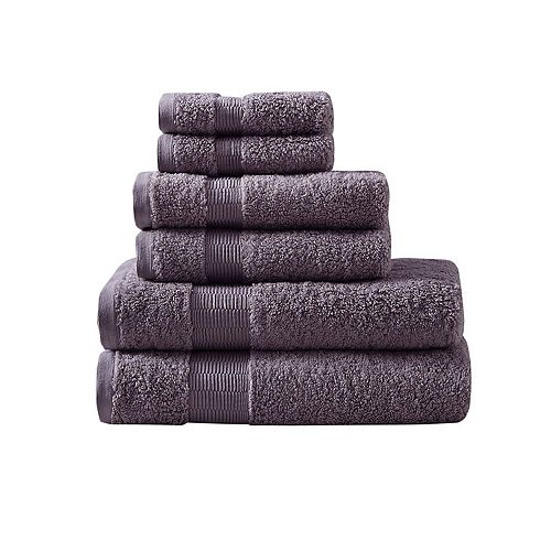 Madison Park Signature Luxor Egyptian Cotton 6piece Bath Towel Set