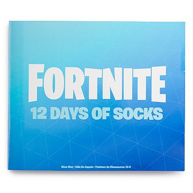 Boys 8-20 Fortnite 12 Days of Socks Set