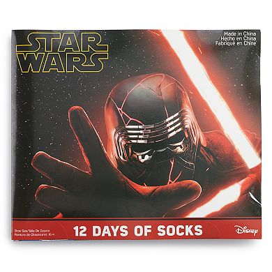 Boys 8-20 Star Wars 12 Days of Socks Set