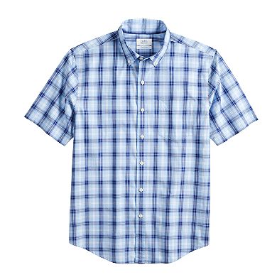 Men's Croft & Barrow® Easy-Care Poplin Button-Down Shirt