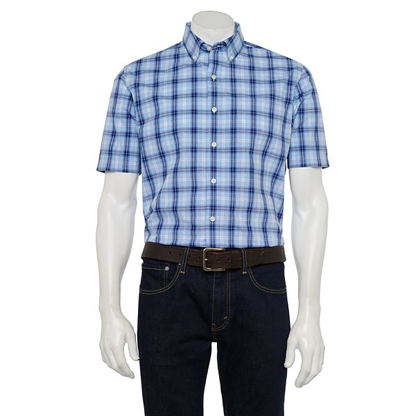 Men's Croft & Barrow® Easy-Care Poplin Button-Down Shirt