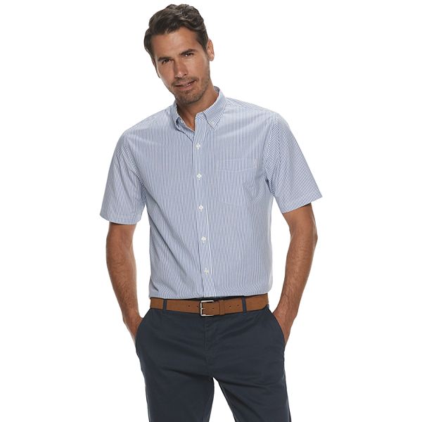 Men s Croft Barrow® Easy Care Poplin Button Down Shirt