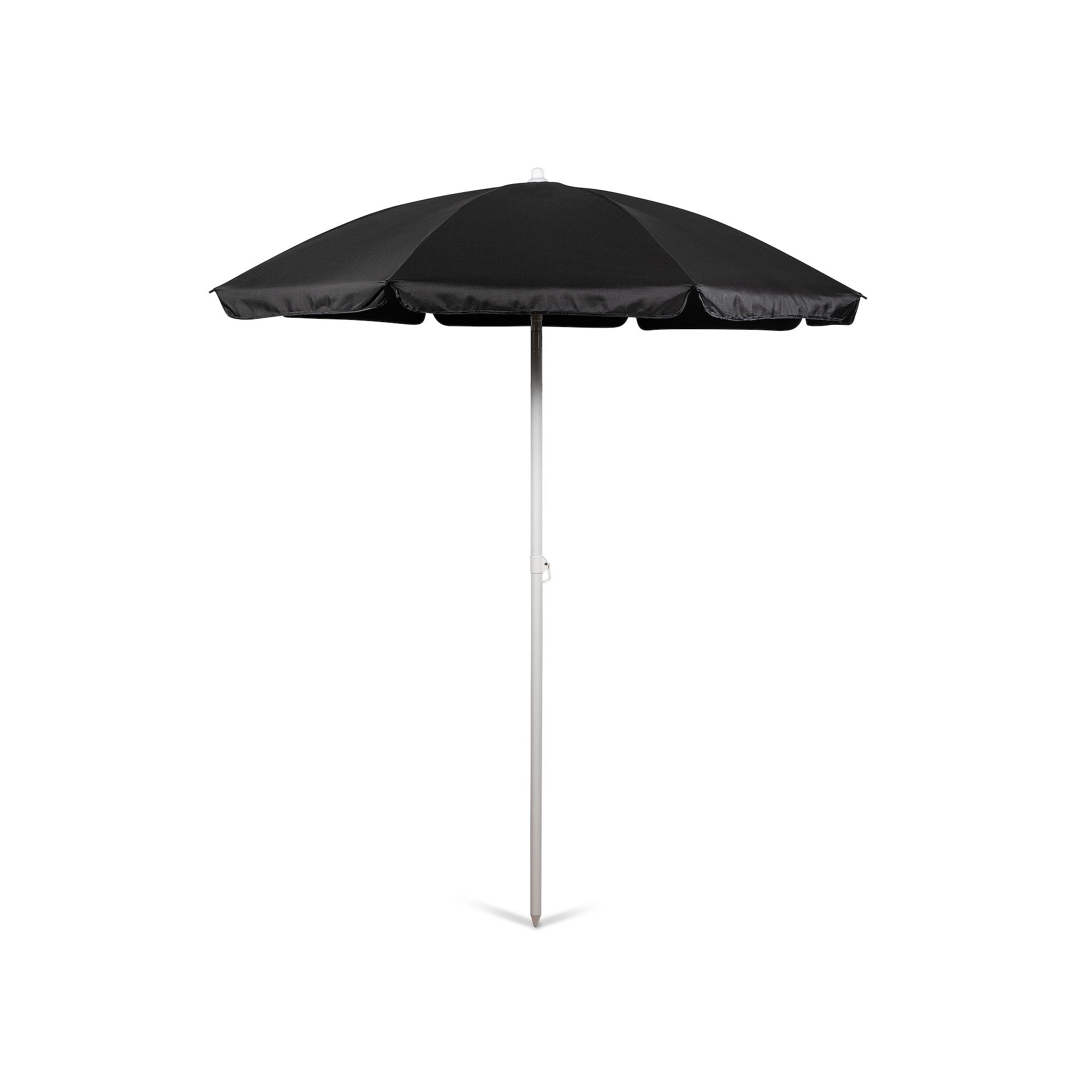 Picnic Time 5.5-ft. Portable Beach Umbrella, Black
