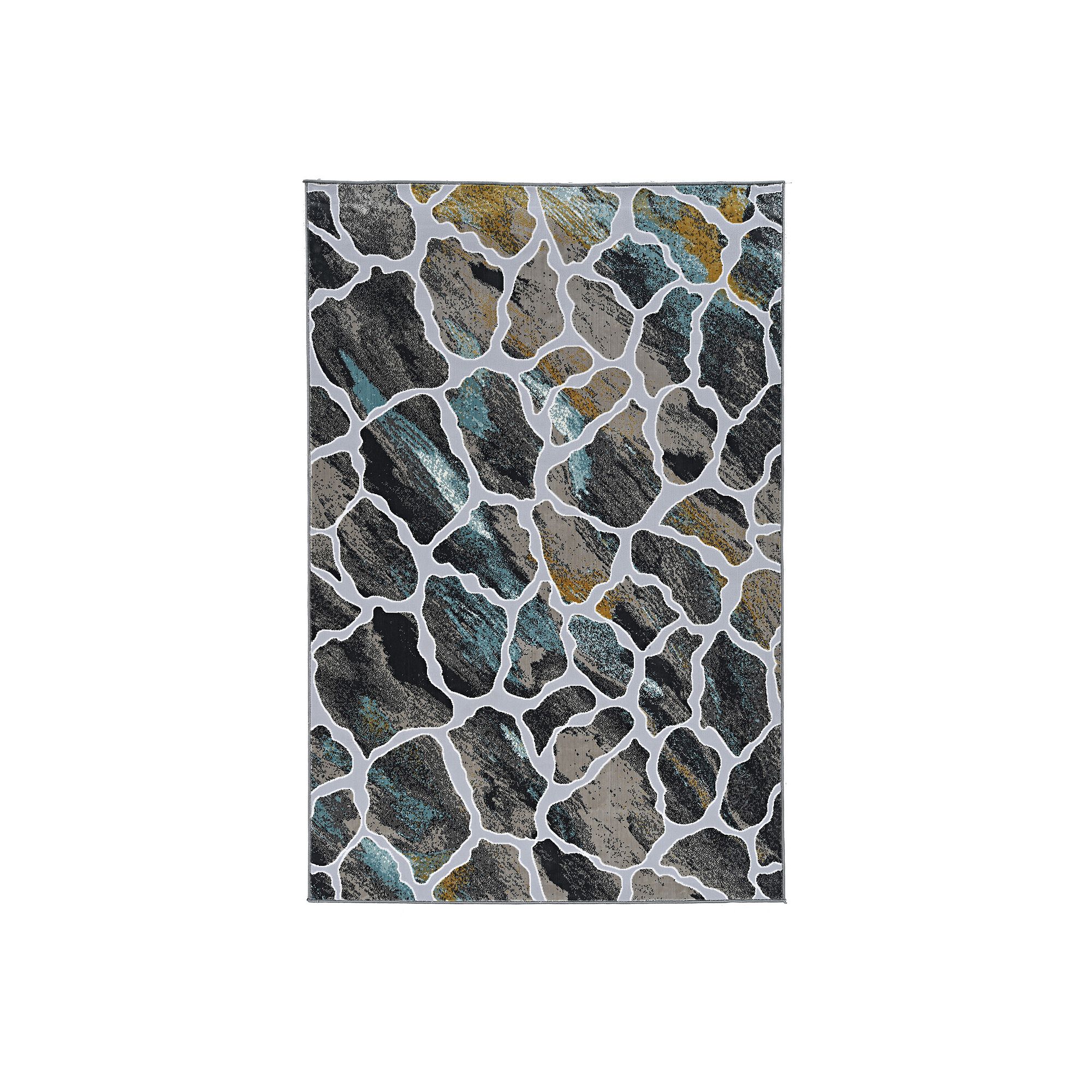 Linon Elixir Simeon Rug, Gray