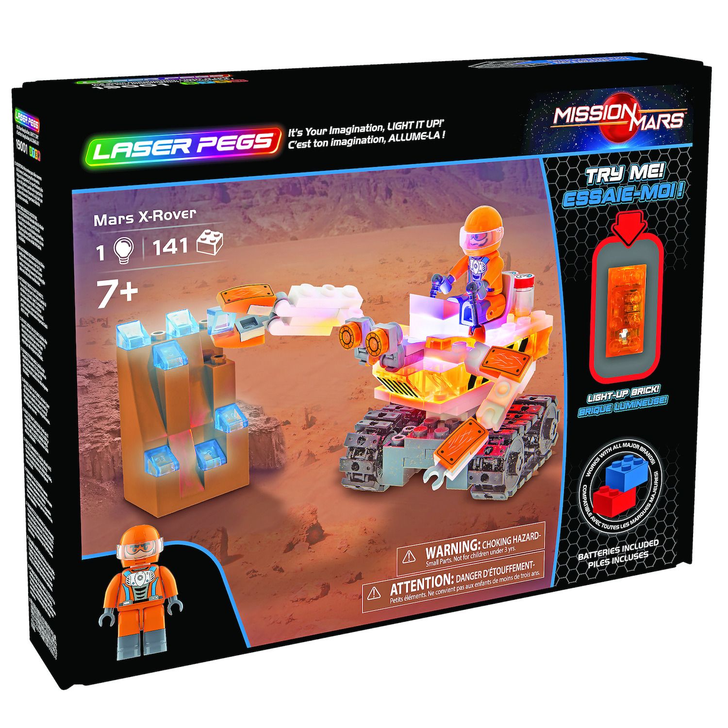 laser pegs mars shuttle