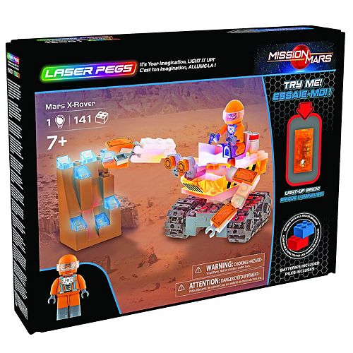 laser pegs mars rover building set