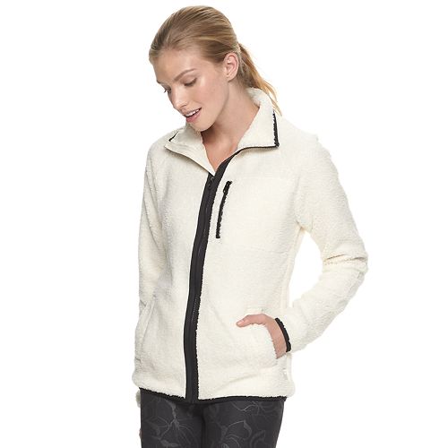 Fila teddy jacket womens clearance