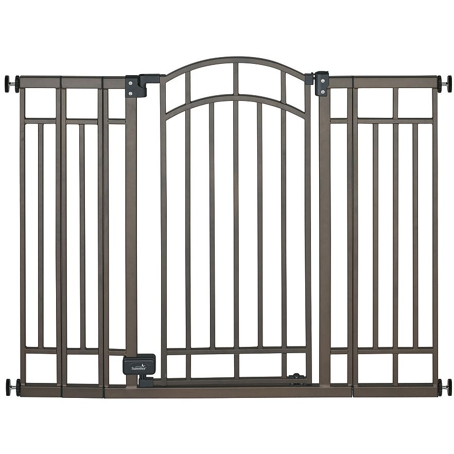 Summer Infant Extra Tall Walk Thru Gate Bronze