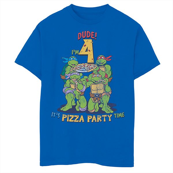 Boys 8 20 Teenage Mutant Ninja Turtles 4th Birthday Short Sleeve Tee - teenage mutant ninja turtle costume shirt t shirt roblox