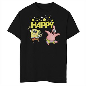 Boys 8-20 SpongeBob SquarePants Patrick Happy Short Sleeve Tee