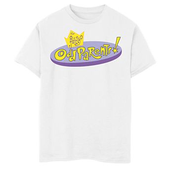 Boys 8-20 The Fairly Oddparents Parents Logo Short Sleeve Tee