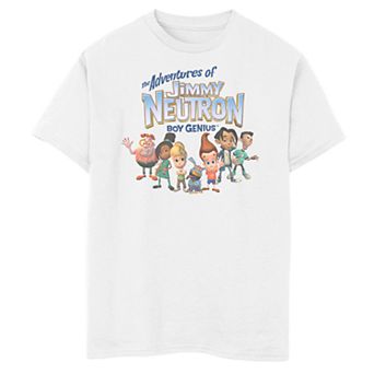 Boys 6-20 Jimmy Neutron Group Shot Short Sleeve Tee