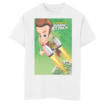 Boys 8-20 Jimmy Neutron Jet Pack Short Sleeve Tee