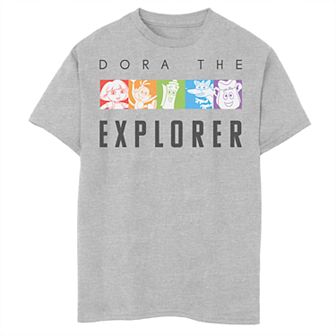 Boys 8-20 Dora the Explorer Dora Line Up Short Sleeve Tee