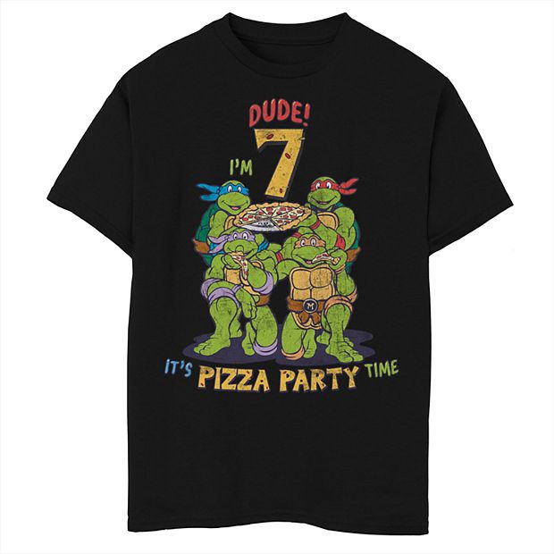 Personalized Matching Family TMNT T-shirts White Youth Small