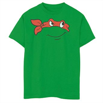 Boys 8-20 Teenage Mutant Ninja Turtles Raphael Face Short Sleeve Tee