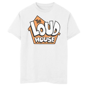 Boys 8-20 The Loud House Simple Logo Tee
