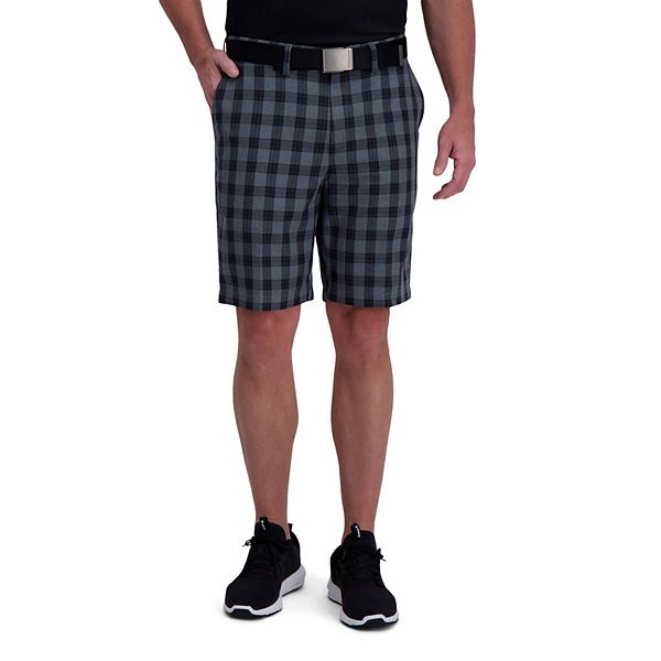 Men's Haggar® Active Series RegularFit Plaid Shorts