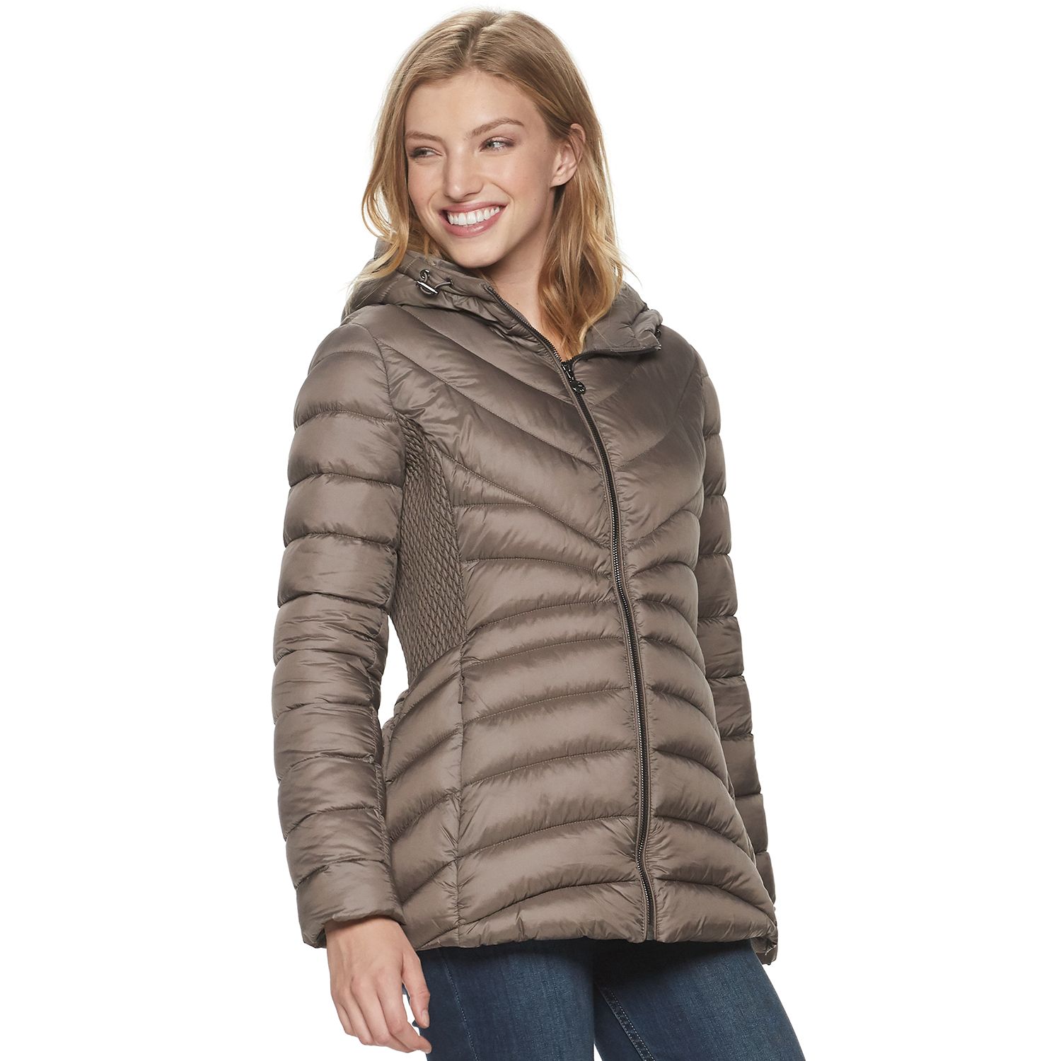 kohls down puffer jacket
