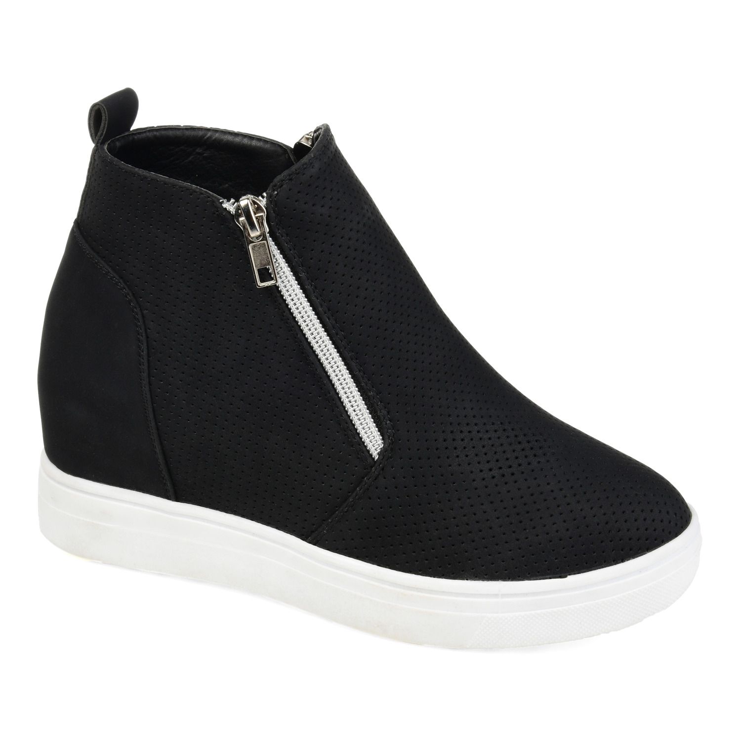 journee wedge sneakers