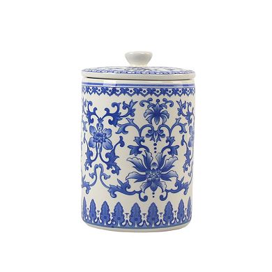 10 Strawberry Street Chinoiserie 3-pc. Ceramic Canister Set