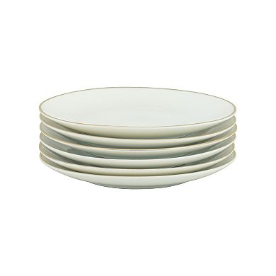 10 Strawberry Street Coupe Gold Line 6-pc. Salad Plate Set