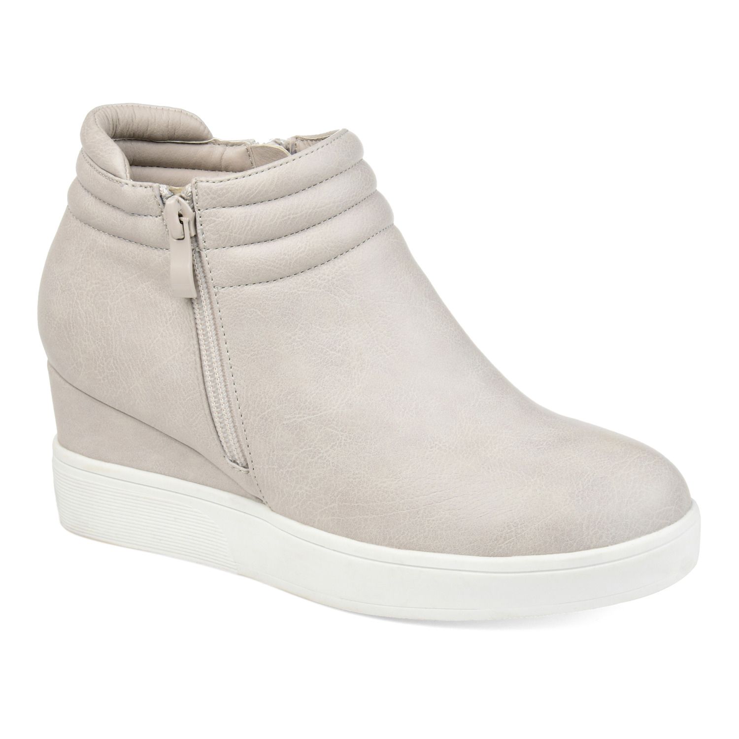 journee collection journee collection clara women's wedge sneakers
