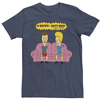 Men's Beavis And Butthead Couch Short Sleeve Tee