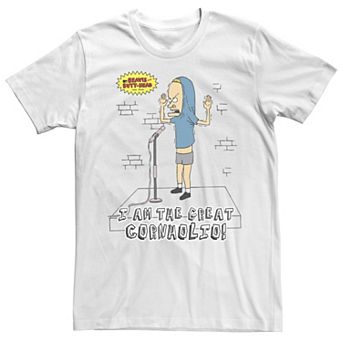 Men's Beavis And Butthead The Great Cornholio Short Sleeve Tee