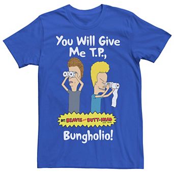 Men's Beavis And Butthead Come For Your T.P. Short Sleeve Tee