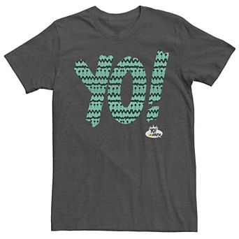 Men's MTV Yo Retro Pattern Fill Tee