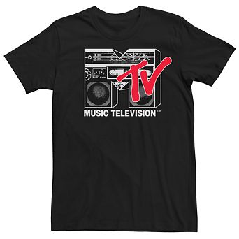 Men's MTV Boom Box Logo Tee