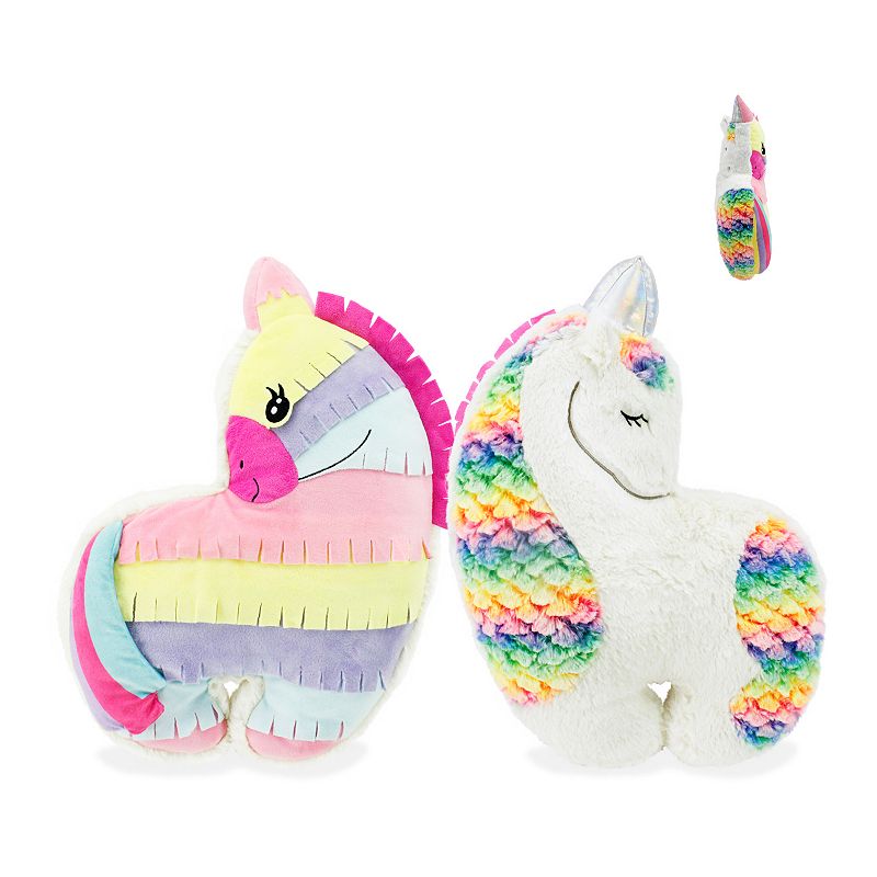 Animal Adventure Soft Landing Backflips Unicorn/Pinata 2-in-1 Reversible Ch