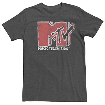 Men's MTV Vintage Sketch Logo Short Sleeve Tee