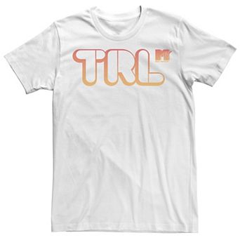 Men's MTV Total Request Live Orange Outline Logo Tee