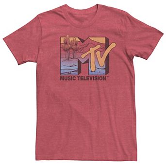 Men's MTV Desert Gradient Logo Short Sleeves Tee