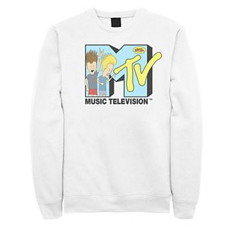 Men's MTV Beavis And Butthead Head Banging Logo Fleece