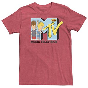 Men's MTV Beavis And Butthead Head Banging Logo Short Sleeve Tee
