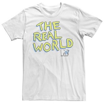 Men's MTV The Real World Pop Color Short Sleeve Tee