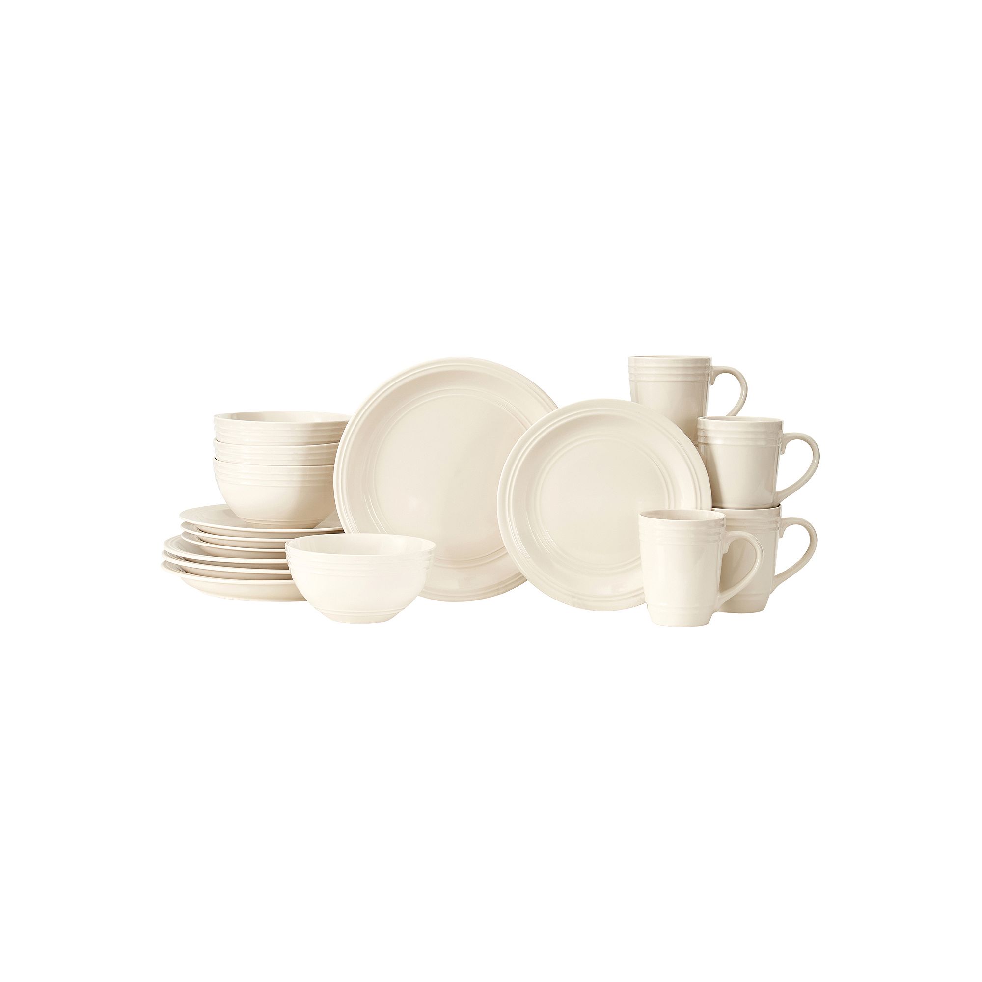 Baum Allure 16-pc. Dinnerware Set, Ivory